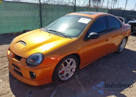 2005 Dodge Srt4 z USA, uszkodzony, nr VIN 1B3ES66S75D113571